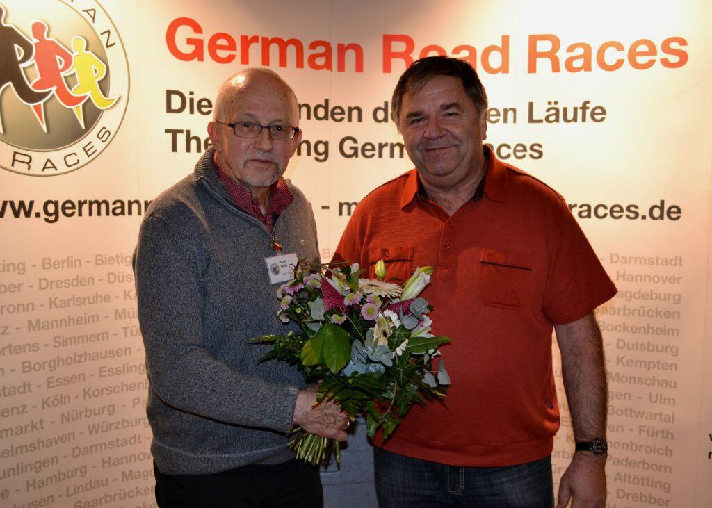 Banka (r) - und Horst Milde - Foto: Badische Zeitung